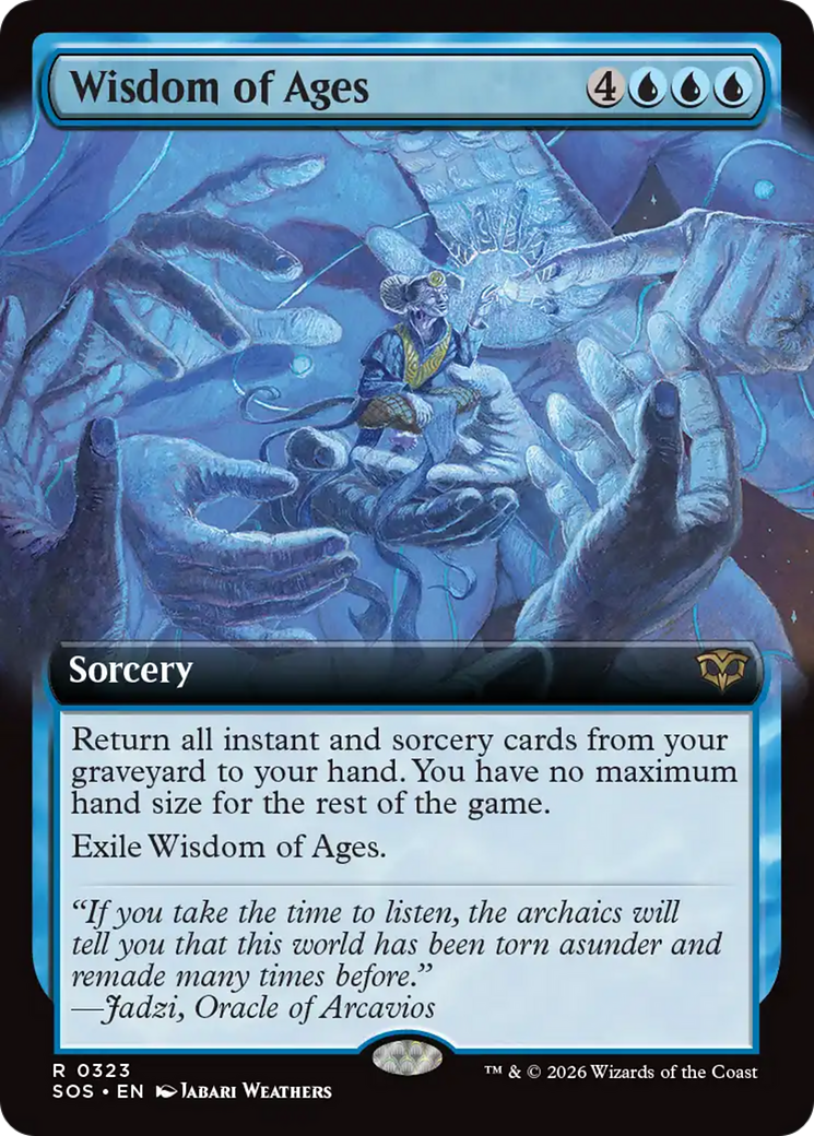 Wisdom of Ages (Extended Art) [Secrets of Strixhaven] - Destination Retro