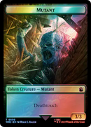 Soldier // Mutant Double-Sided Token (Surge Foil) [Doctor Who Tokens] - Destination Retro
