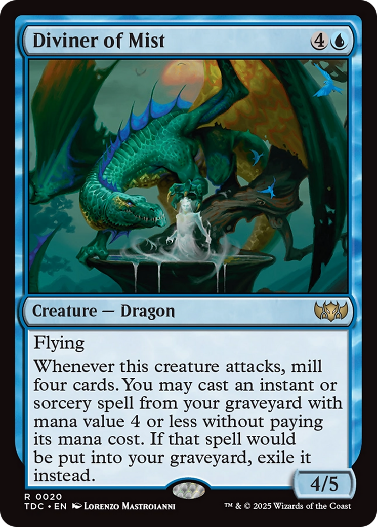 Diviner of Mist [Tarkir: Dragonstorm Commander] - Destination Retro