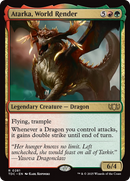 Atarka, World Render [Tarkir: Dragonstorm Commander] - Destination Retro