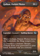 Gollum, Patient Plotter (Borderless Alternate Art) [The Lord of the Rings: Tales of Middle-Earth] - Destination Retro