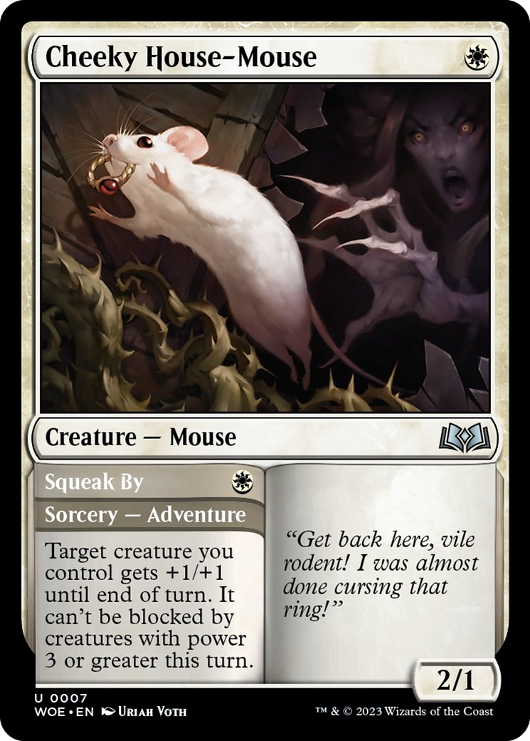 Cheeky House-Mouse [Wilds of Eldraine] - Destination Retro