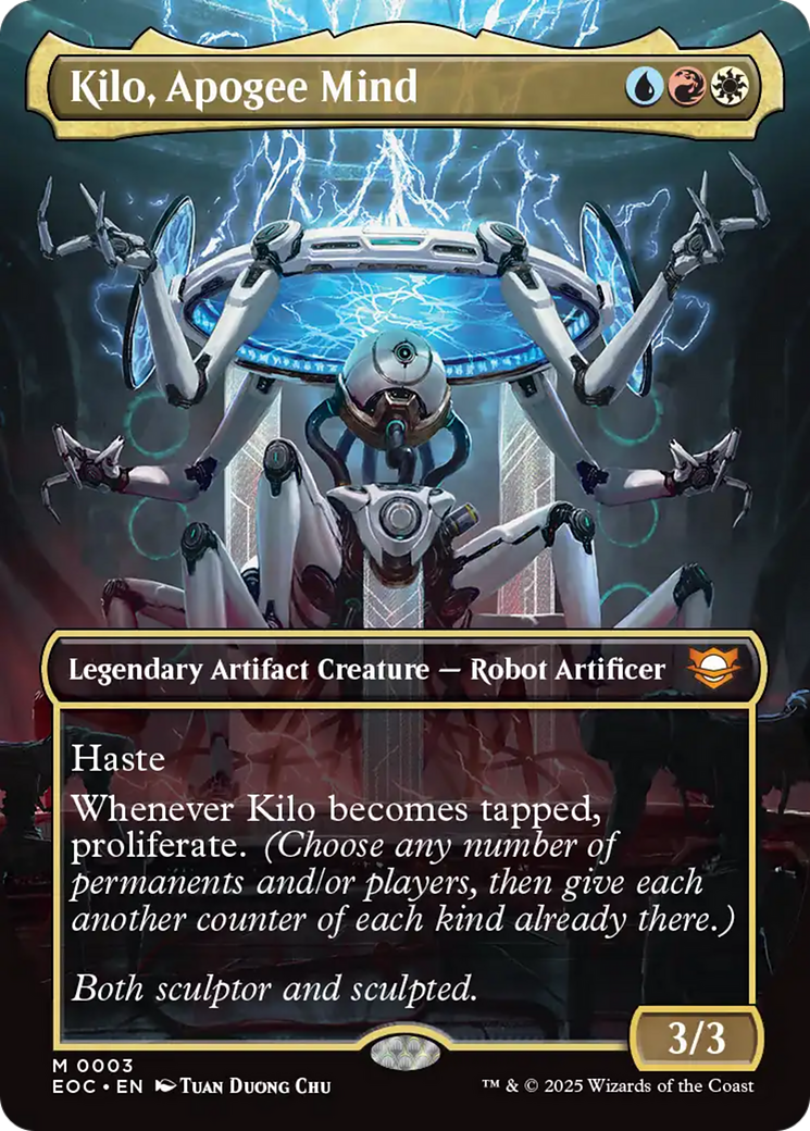 Kilo, Apogee Mind (Borderless) [Edge of Eternities Commander] - Destination Retro