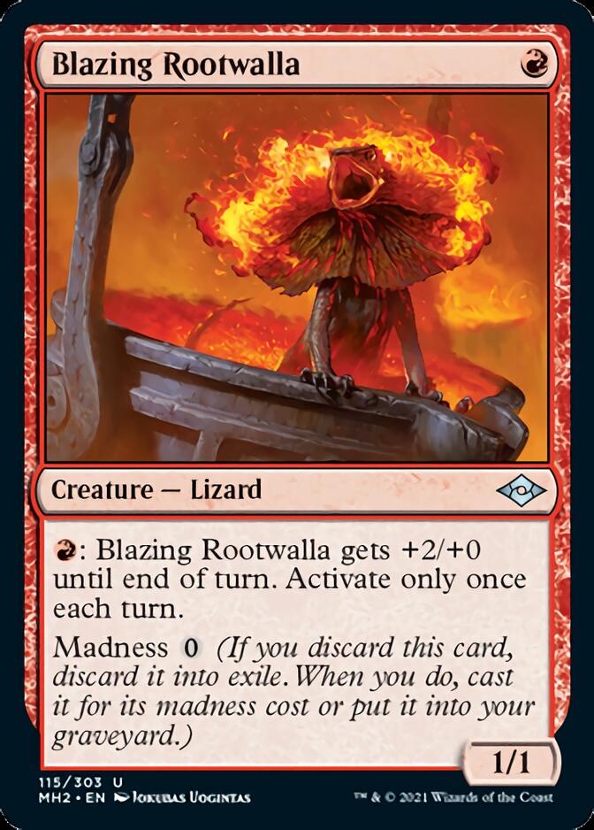 Blazing Rootwalla [Modern Horizons 2] - Destination Retro