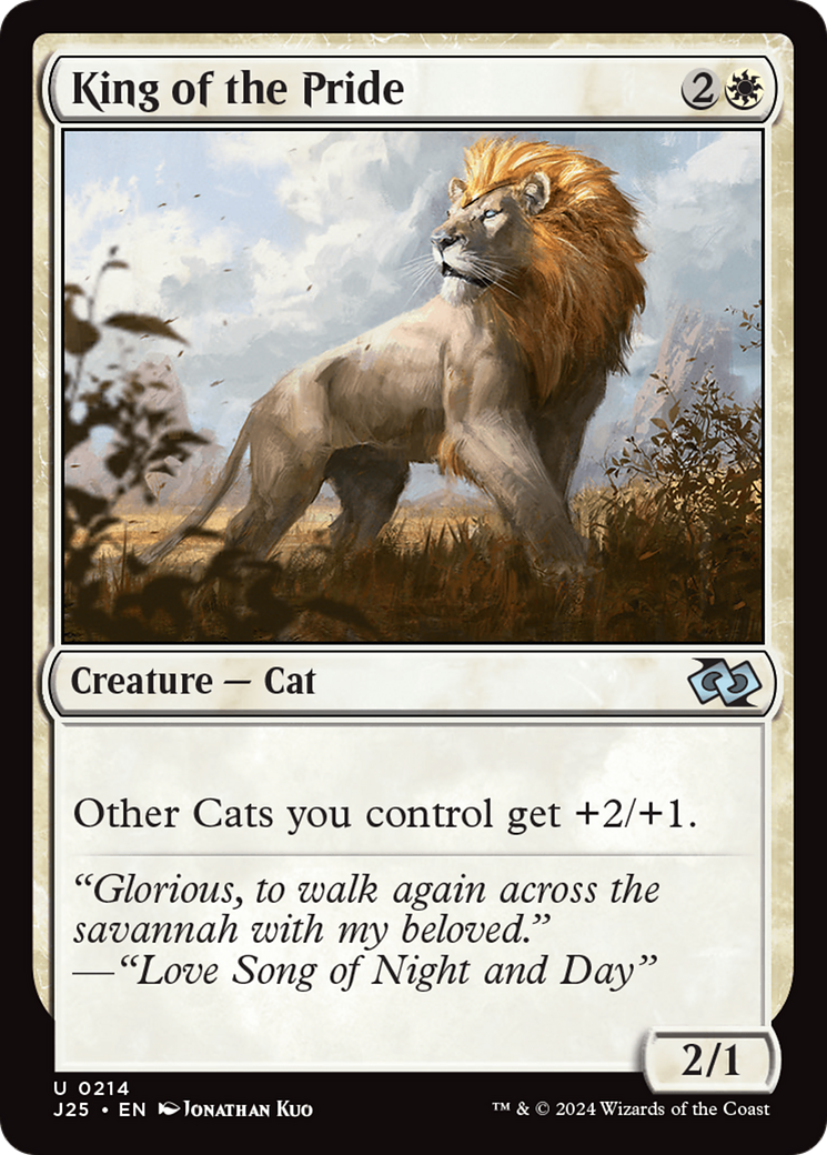 King of the Pride [Foundations Jumpstart] - Destination Retro