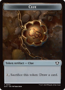 Clue // Beast (0005) Double-Sided Token [Edge of Eternities Commander Tokens] - Destination Retro