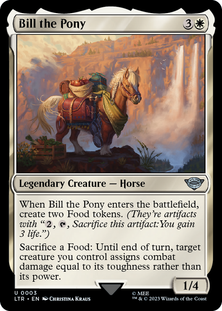 Bill the Pony [The Lord of the Rings: Tales of Middle-Earth] - Destination Retro