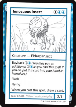 Innocuous Insect (2021 Edition) [Mystery Booster Playtest Cards] - Destination Retro