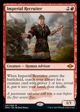 Imperial Recruiter (Foil Etched) [Modern Horizons 2] - Destination Retro