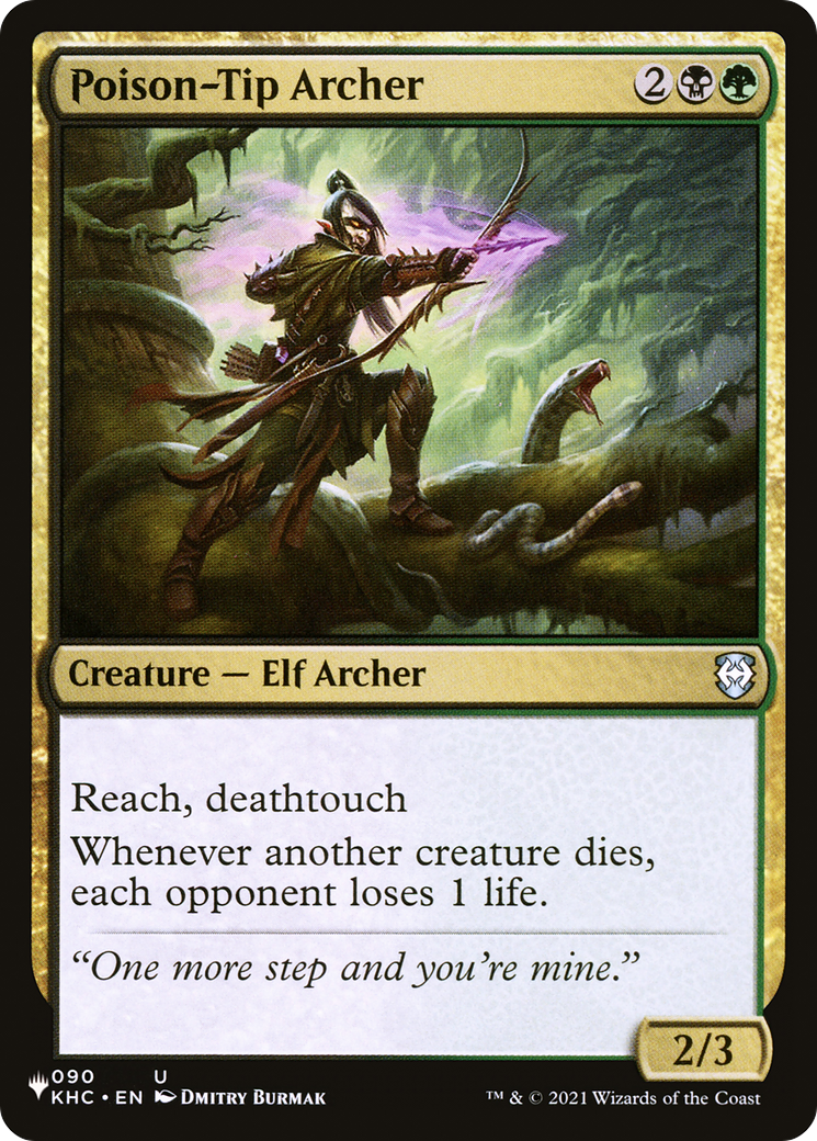 Poison-Tip Archer [The List] - Destination Retro
