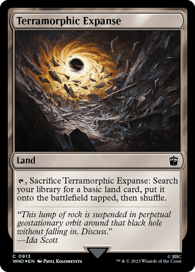 Terramorphic Expanse (Surge Foil) [Doctor Who] - Destination Retro