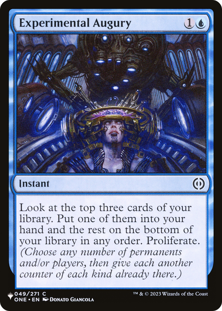 Experimental Augury [The List] - Destination Retro