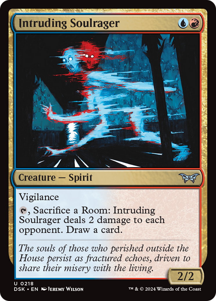 Intruding Soulrager [Duskmourn: House of Horror] - Destination Retro