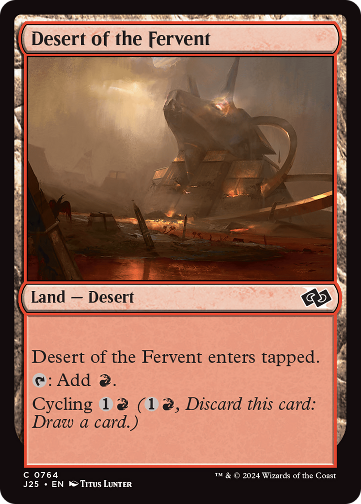 Desert of the Fervent [Foundations Jumpstart] - Destination Retro