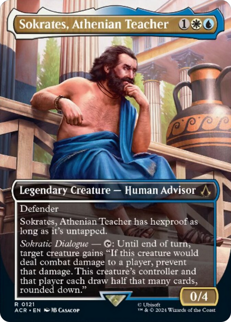 Sokrates, Athenian Teacher (Borderless) [Assassin's Creed] - Destination Retro