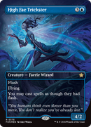 High Fae Trickster (Borderless) (Mana Foil) [Foundations] - Destination Retro