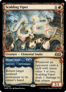 Scalding Viper // Steam Clean (Showcase) [Wilds of Eldraine] - Destination Retro