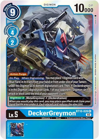 DeckerGreymon [BT10-026] [Xros Encounter] - Destination Retro