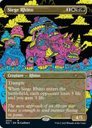 Siege Rhino (Borderless) [Secret Lair Countdown Kit] - Destination Retro