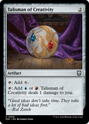 Talisman of Creativity (Ripple Foil) [Modern Horizons 3 Commander] - Destination Retro