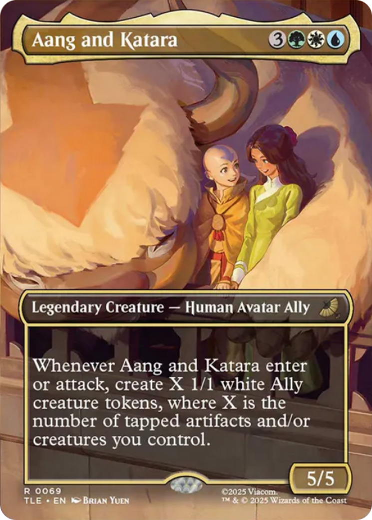 Aang and Katara (Borderless) [Avatar: The Last Airbender: Eternal-Legal] - Destination Retro