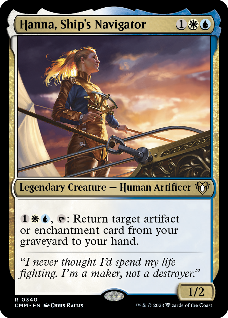 Hanna, Ship's Navigator [Commander Masters] - Destination Retro