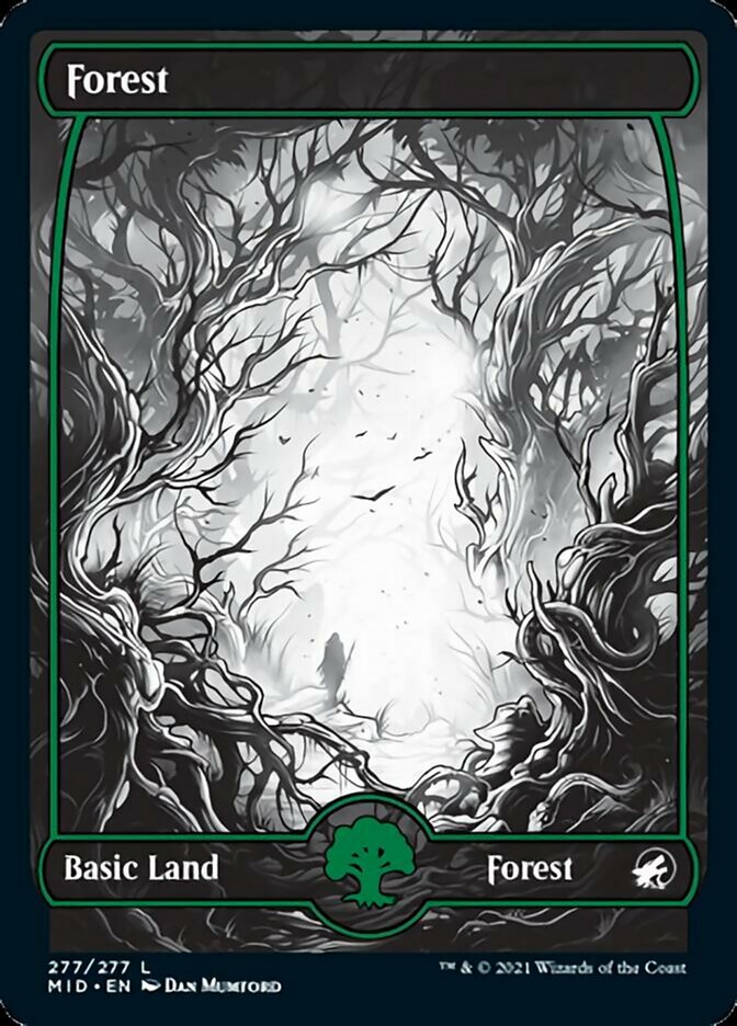 Forest (277) [Innistrad: Midnight Hunt] - Destination Retro