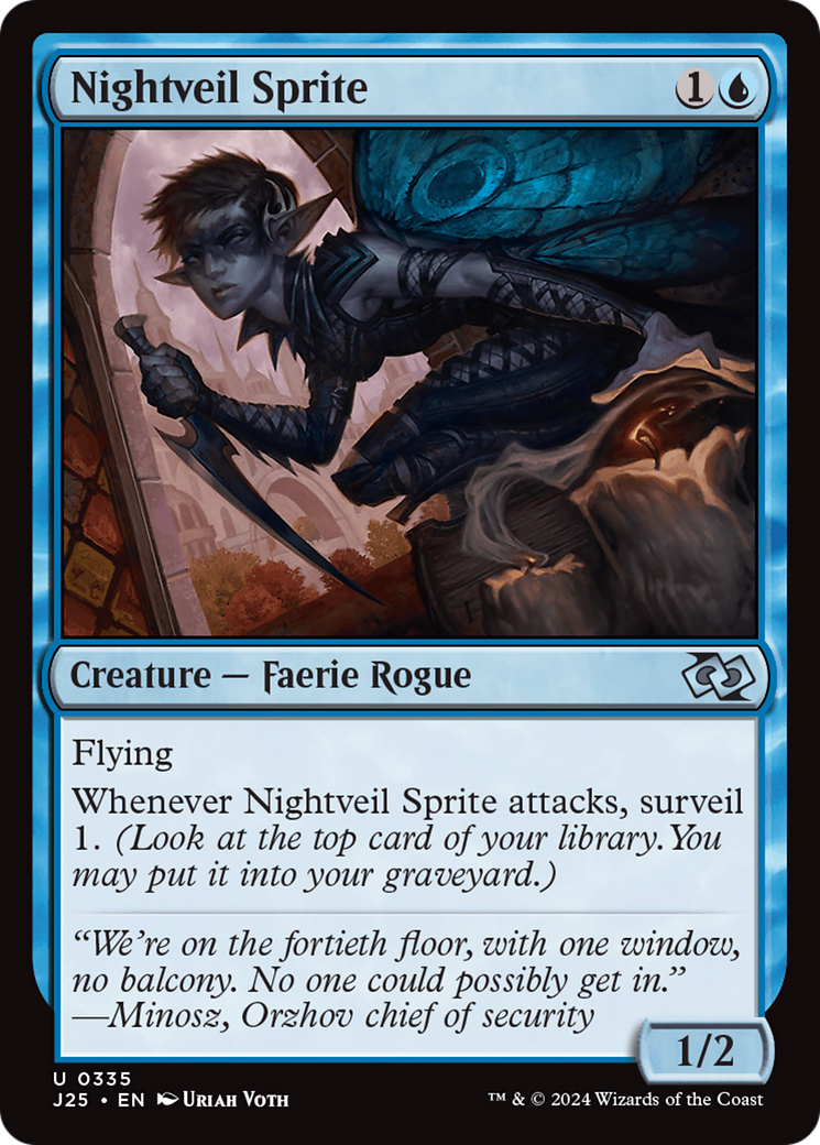 Nightveil Sprite [Foundations Jumpstart] - Destination Retro