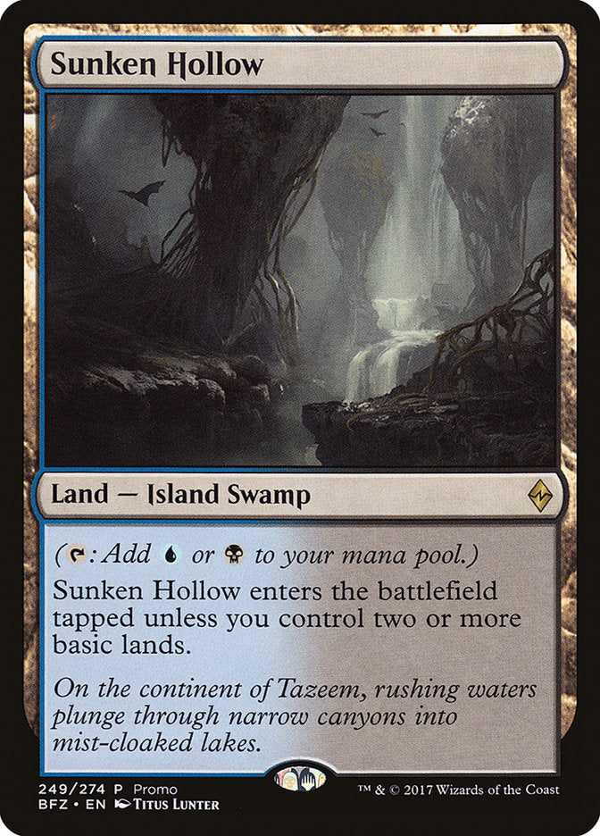 Sunken Hollow (Promo) [Standard Showdown Promos] - Destination Retro