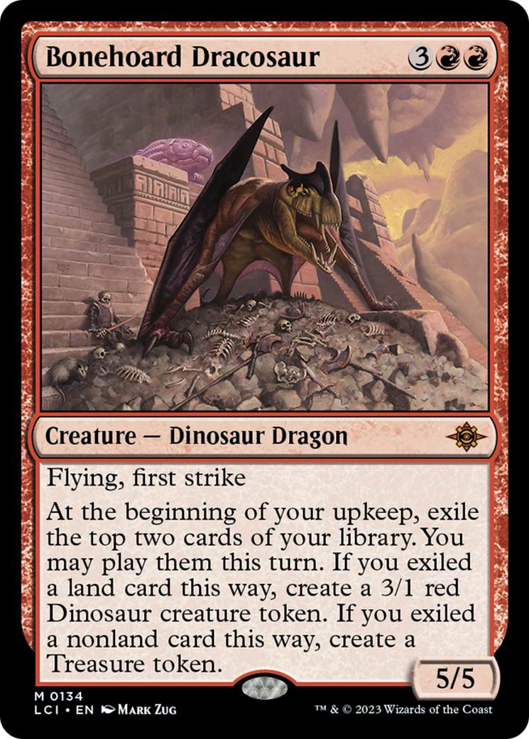 Bonehoard Dracosaur [The Lost Caverns of Ixalan] - Destination Retro