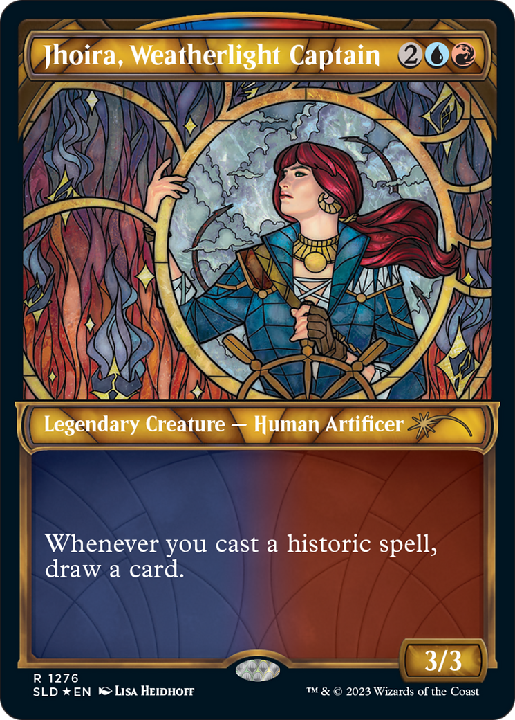 Jhoira, Weatherlight Captain (Halo Foil) [Secret Lair Drop Series] - Destination Retro