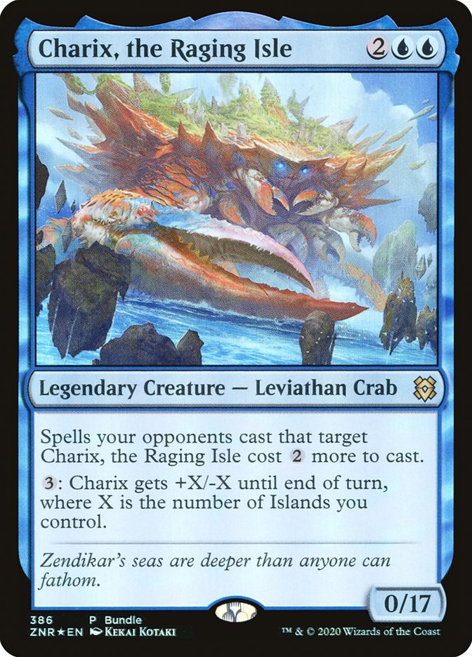 Charix, the Raging Isle (386) [Zendikar Rising Promos] - Destination Retro