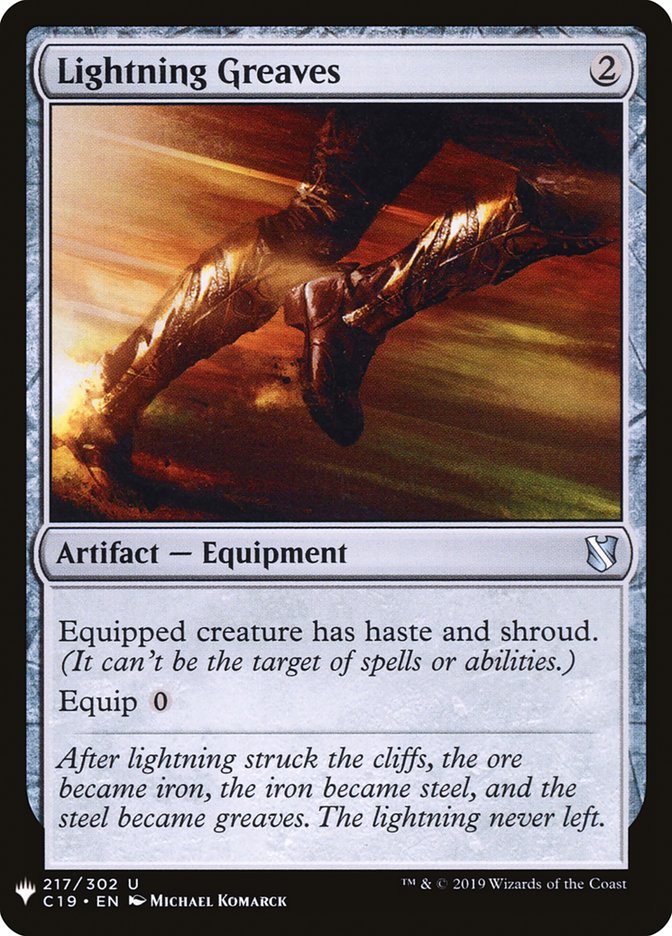 Lightning Greaves [Mystery Booster] - Destination Retro