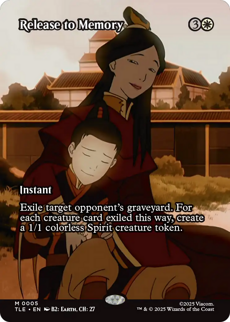 Release to Memory (Borderless) [Avatar: The Last Airbender: Eternal-Legal] - Destination Retro