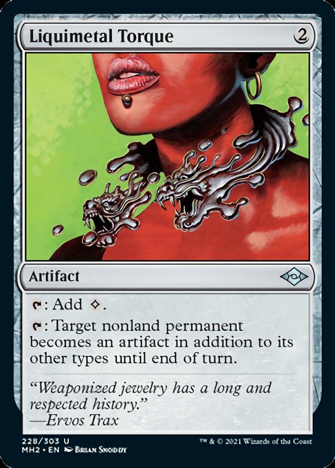 Liquimetal Torque [Modern Horizons 2] - Destination Retro