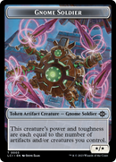 Gnome Soldier Token [The Lost Caverns of Ixalan Tokens] - Destination Retro