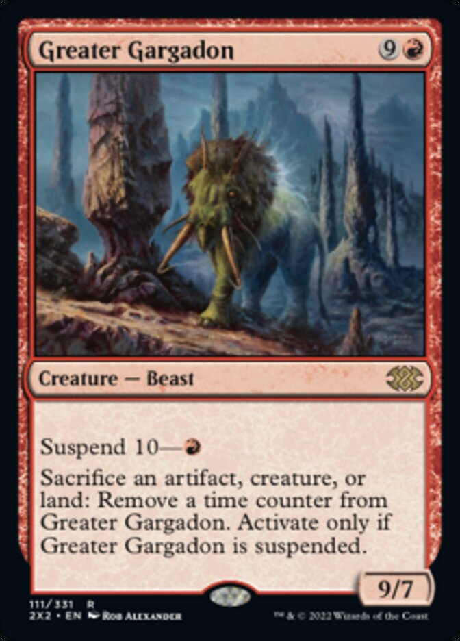 Greater Gargadon [Double Masters 2022] - Destination Retro