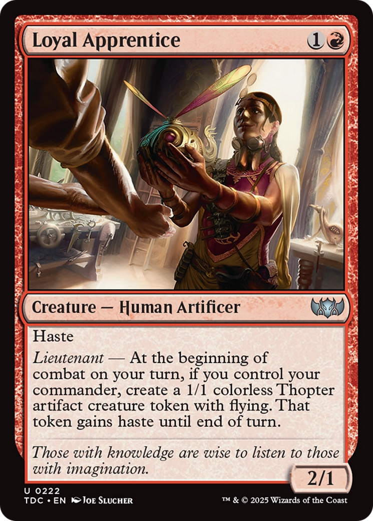Loyal Apprentice [Tarkir: Dragonstorm Commander] - Destination Retro
