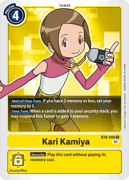 Kari Kamiya [BT8-090] [New Awakening] - Destination Retro