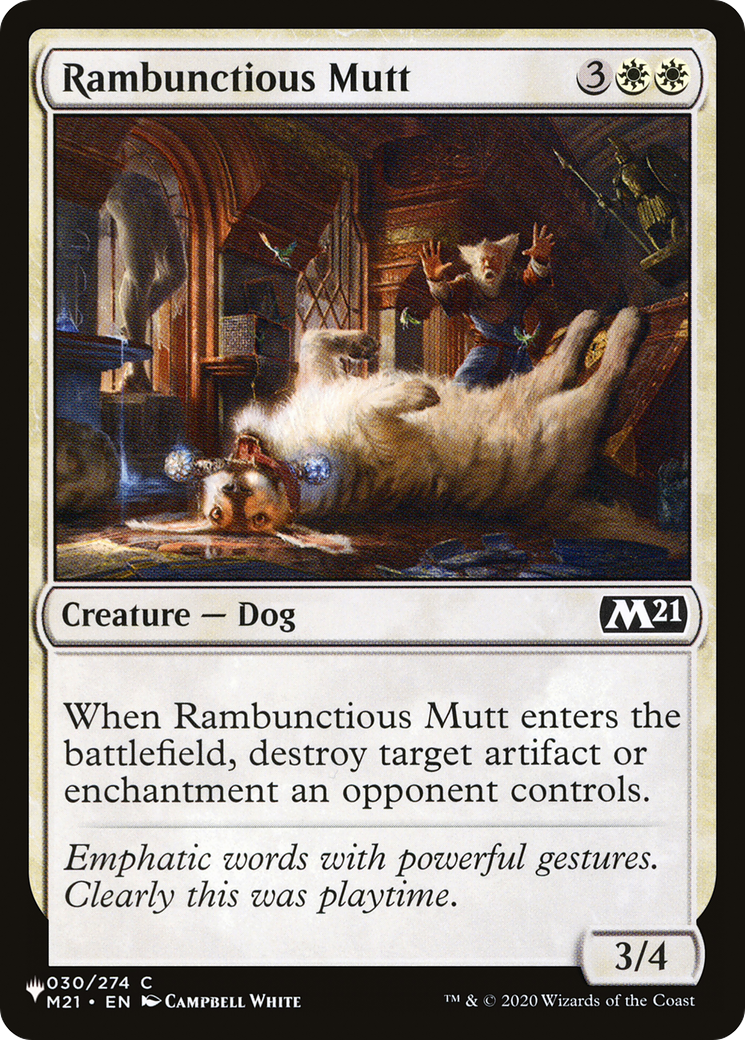 Rambunctious Mutt [The List] - Destination Retro