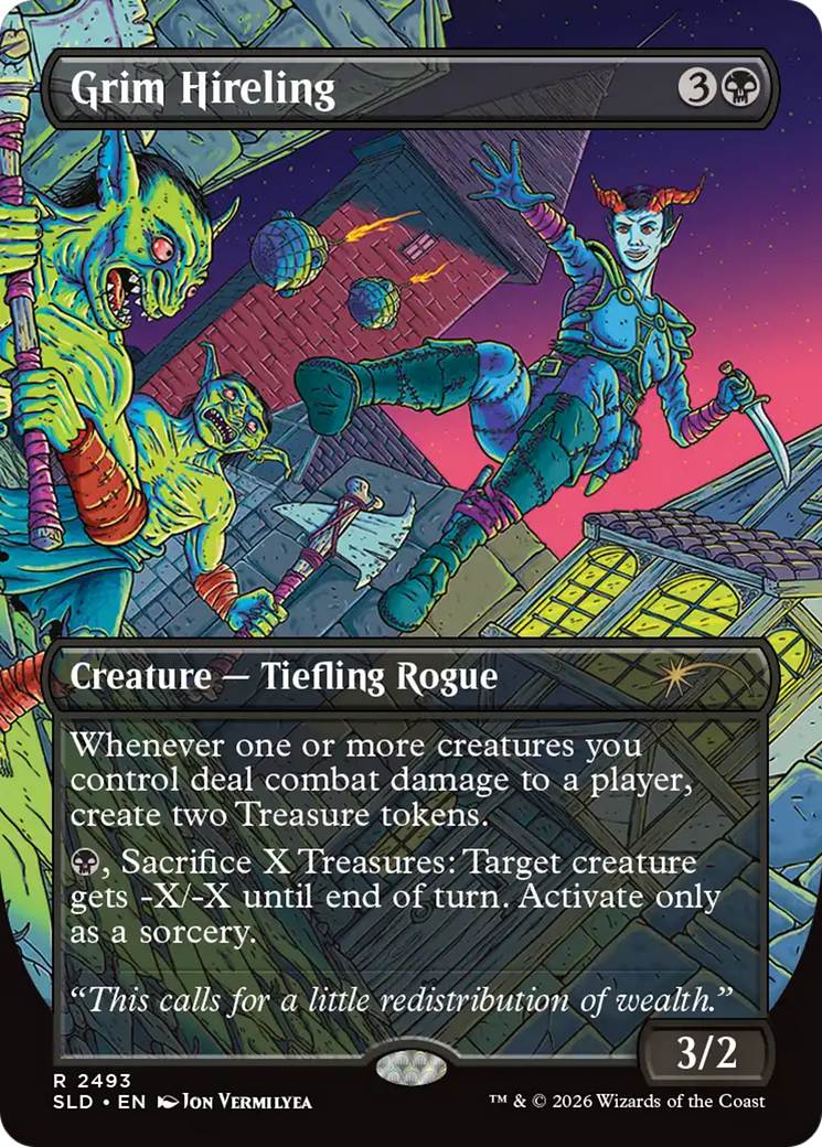 Grim Hireling [Secret Lair Drop Series] - Destination Retro
