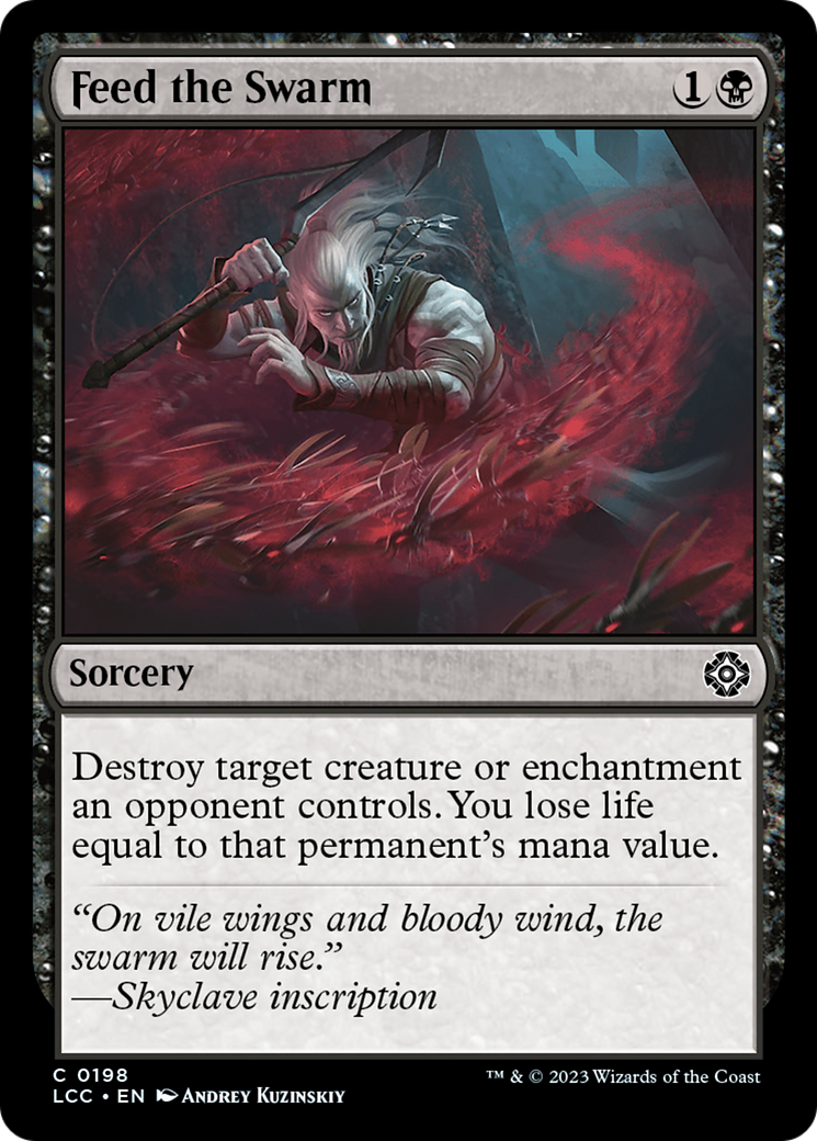 Feed the Swarm [The Lost Caverns of Ixalan Commander] - Destination Retro