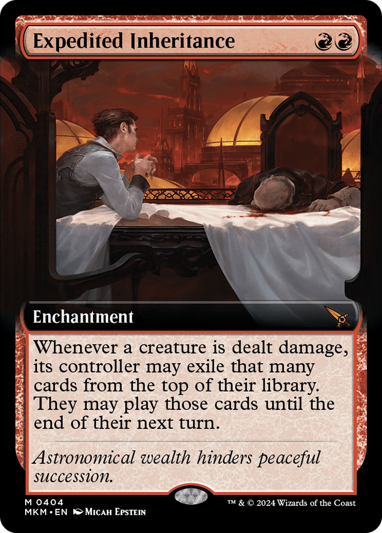 Expedited Inheritance (Extended Art) [Murders at Karlov Manor] - Destination Retro