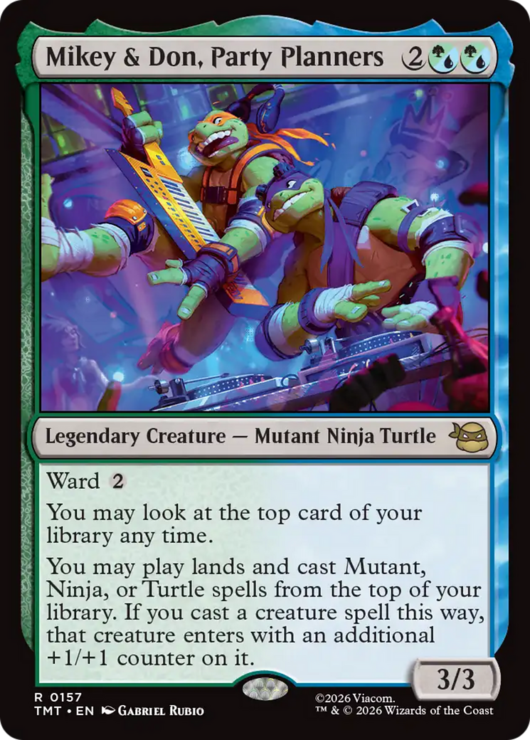 Mikey & Don, Party Planners [Teenage Mutant Ninja Turtles] - Destination Retro
