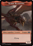 Karox Bladewing // Copy Double-Sided Token [Tarkir: Dragonstorm Commander Tokens] - Destination Retro