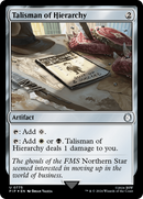 Talisman of Hierarchy (Surge Foil) [Fallout] - Destination Retro