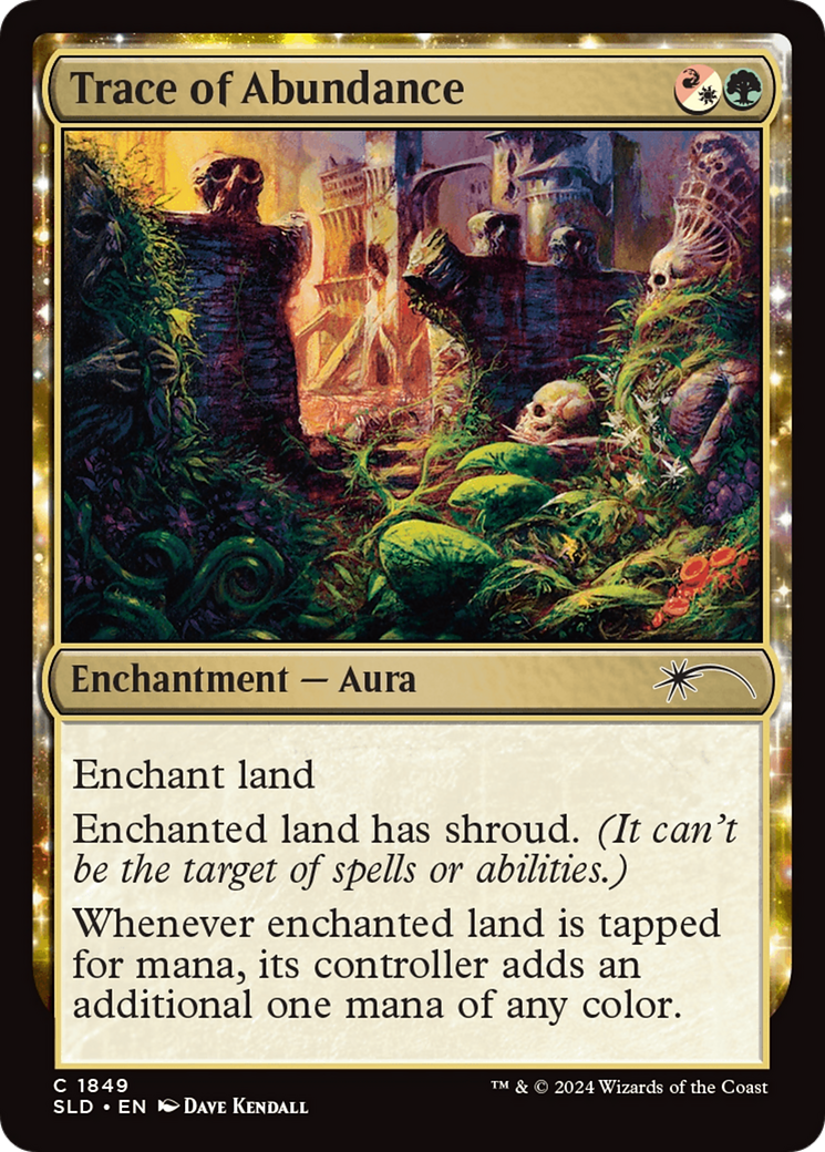 Trace of Abundance [Secret Lair Drop Series] - Destination Retro