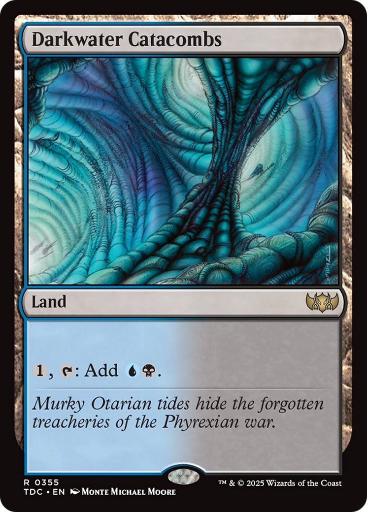 Darkwater Catacombs [Tarkir: Dragonstorm Commander] - Destination Retro