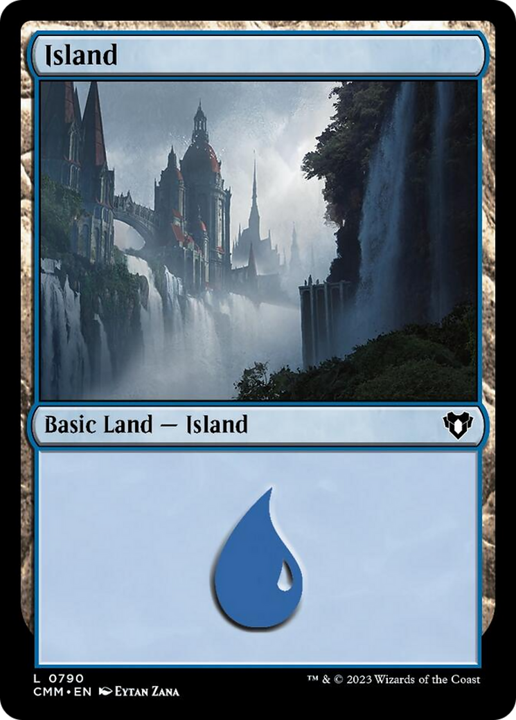 Island (790) [Commander Masters] - Destination Retro
