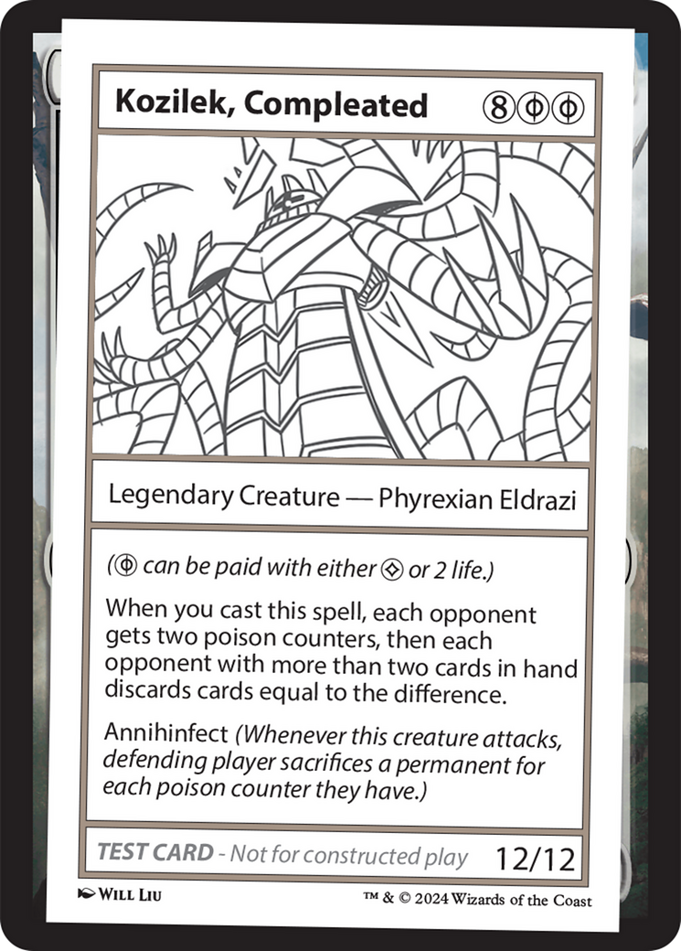 Kozilek, Completed [Mystery Booster 2 Playtest Cards] - Destination Retro